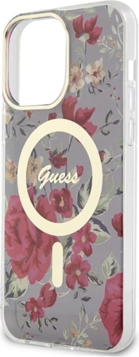 Produktbild Guess iPhone 14 Pro Max 6.7 hardcase Flower MagSafe (Apple iPhone 14 Pro Max)