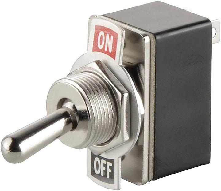 Image du produit Tru Components 1587664 TC-R13-2-05 Interrupteur à bascule 250 V/AC 1.5 A 1 x arrêt/marche à enclenchement