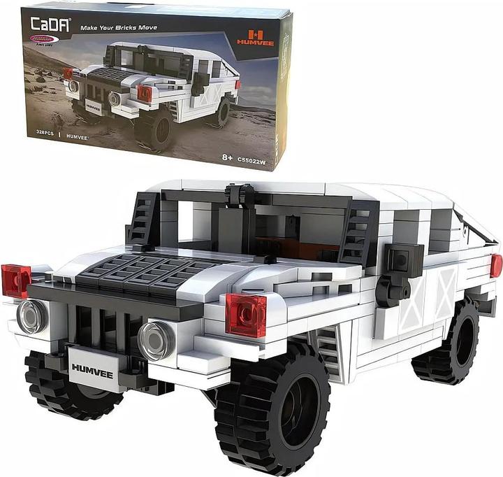 Immagine prodotto Cada Humvee 1:24 weiss Bricks