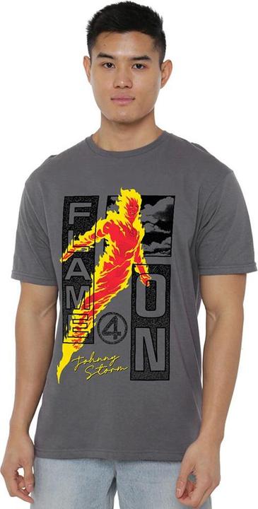 Produktbild Fantastic Four Flame On Trend TShirt (M)