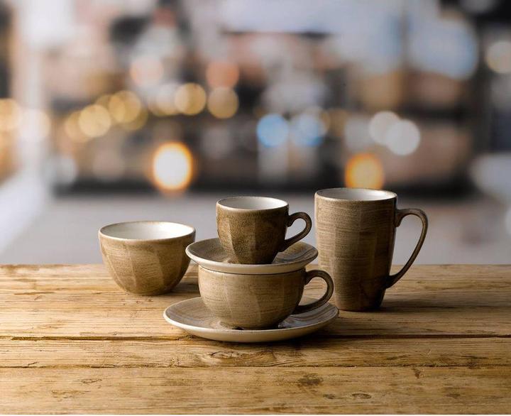 Immagine prodotto Churchill Tazza di Patina Antique Taupe di Stonecast 34cl (340 ml, 1 x)