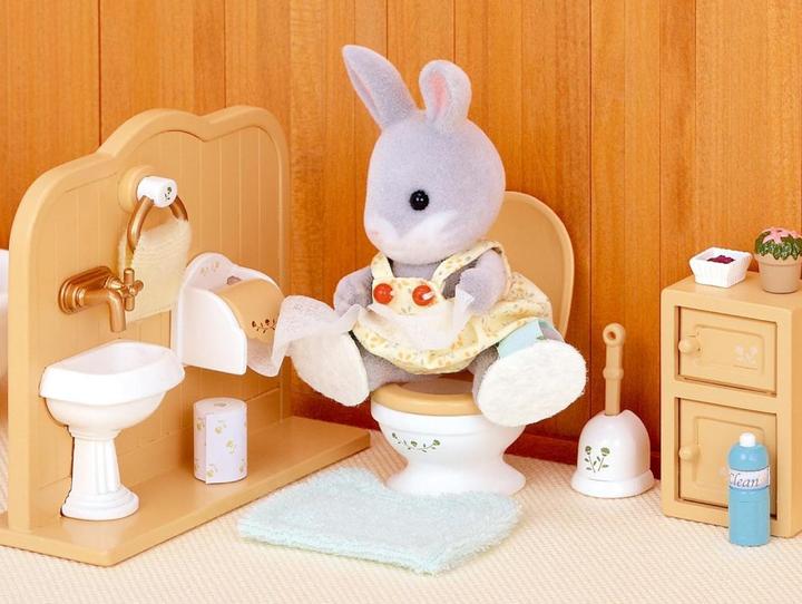 Actual product image Sylvanian Families Toilet set