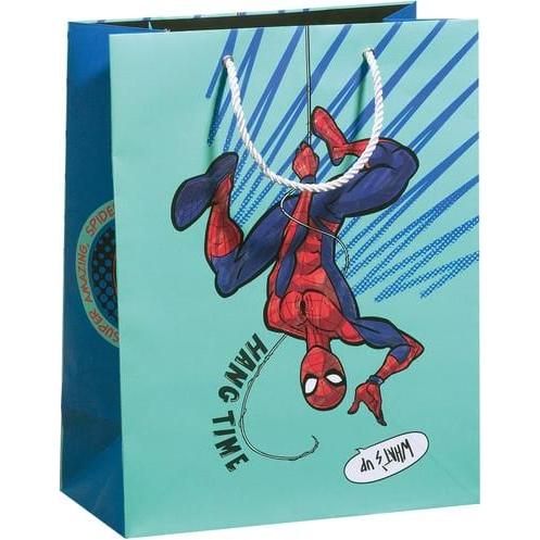 Zöwie, Geschenkverpackung, Geschenktasche - Spider-Man - Maxi - ca. 26 x 13,5 x 33,5 cm (Geschenktüte)