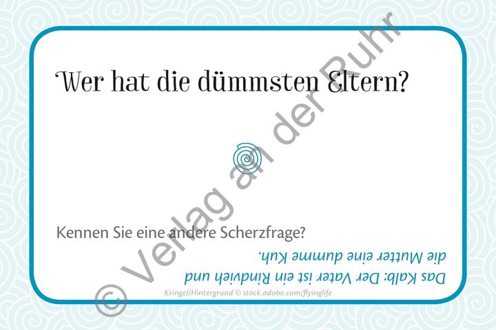 Produktbild Das Schmunzelspiel für Senioren und Seniorinnen (Deutsch)