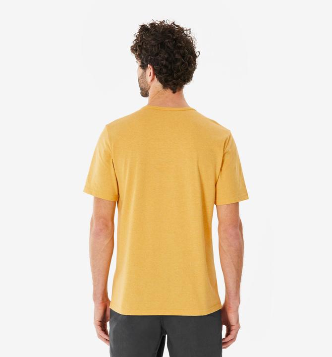 Actual product image Quechua Wandershirt Herren - NH100 gelb (4XL)