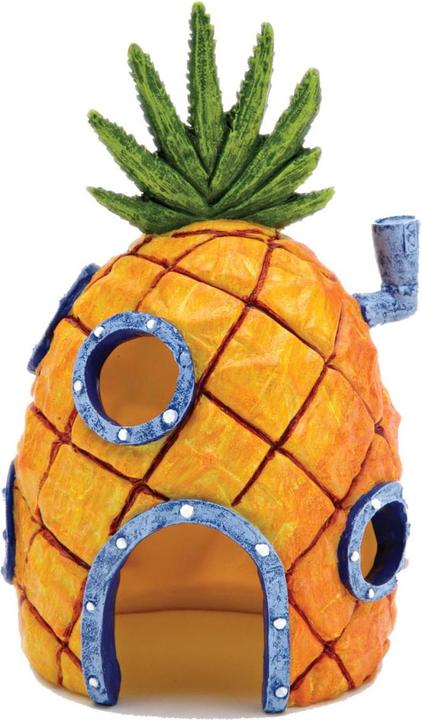 Nickelodeon Ornement Spongebob Ananashuis Oranje (Décoration, Figurine)