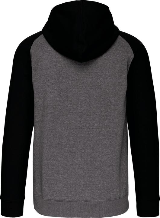 Image du produit Proact Sweatshirt zippé à capuche molleton bicolore (XS)