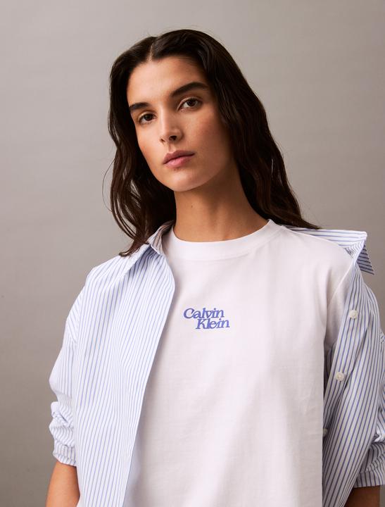 Immagine prodotto Calvin Klein Jeans Ss Flocked Logo Cn Tee (L)