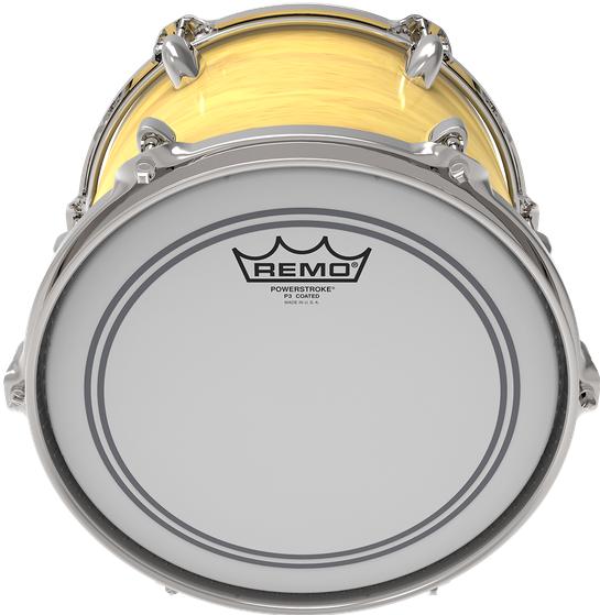 Actual product image Remo Powerstroke P3-0112-BP (Snare, Bass drum, Tom)