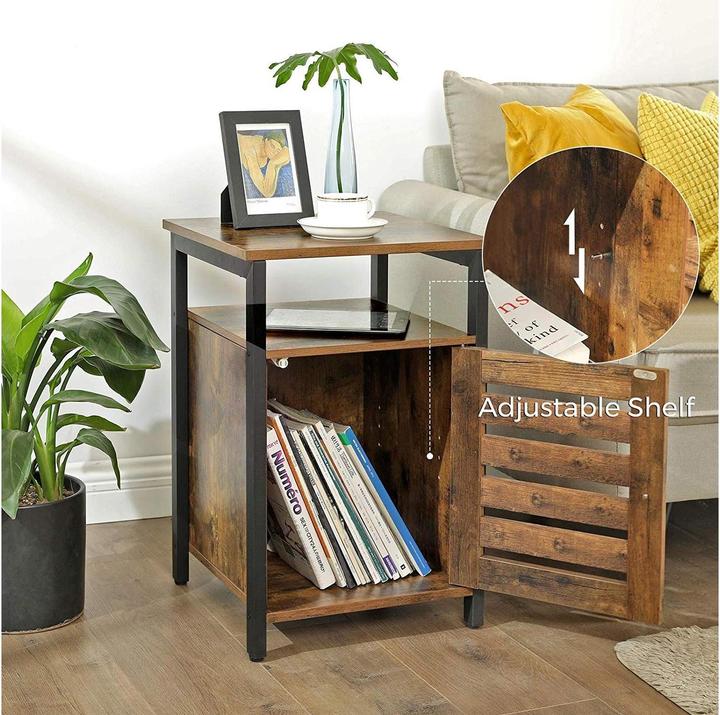 Image du produit Vasagle Table d'appoint (40 x 40 x 60 cm)