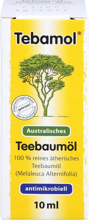 Image du produit Tebamol HUILE DE TEA, 10 ml d'huile (Huile pour le corps)