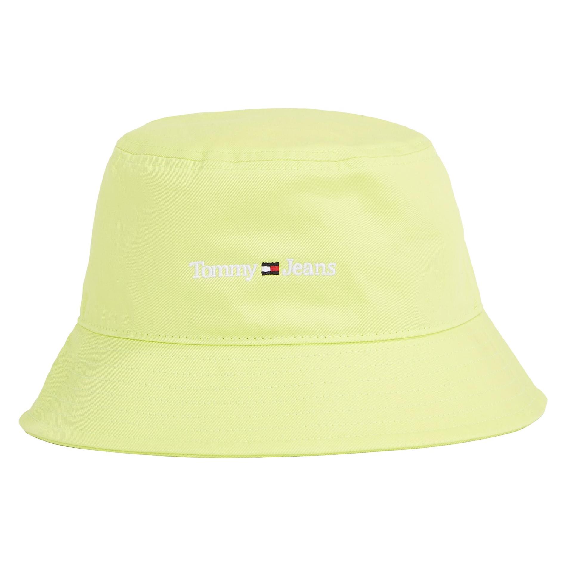 Tommy Hilfiger, Damen, Hut, Tjw Sport Bucket Hat Dames - Neon Groen, Grün