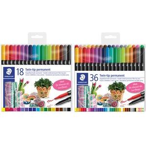 Thumbnail - Staedtler, Malstifte, Fasermaler (Mehrfarbig, 18 x)