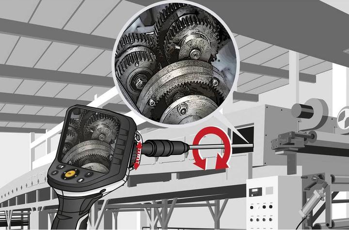 Actual product image Laserliner Endoscope camera FixView Camera Ø 40 cm, 4 mm