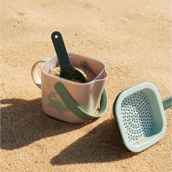 Actual product image Liewood Strandspielzeug Set Roland Crab Sandy