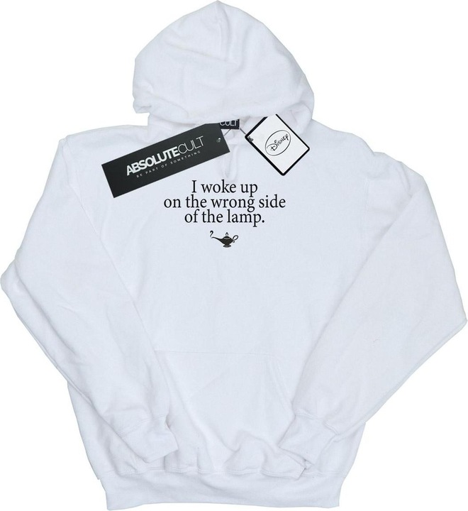 Actual product image Disney Mens Aladdin Wrong Side Of The Lamp Hoodie (M)