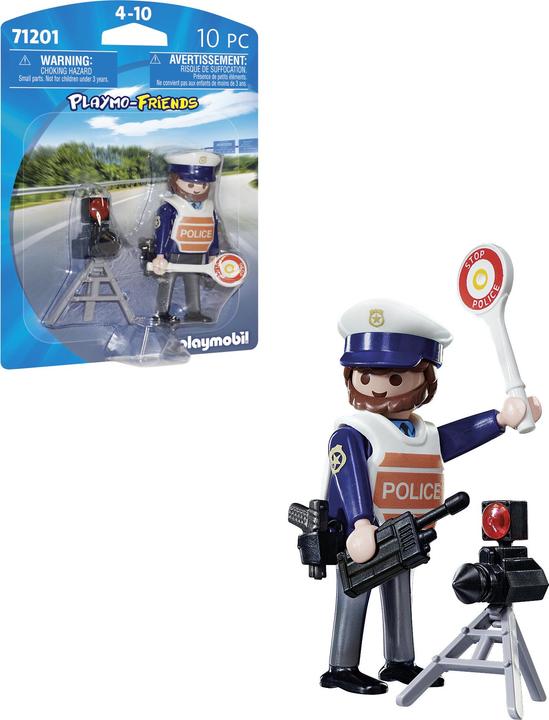 Image du produit Playmobil 71201 Agent de la circulation (71201, Playmobil City Action)