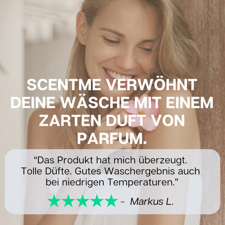 Immagine prodotto scentme bottled luck - all-in-one Universalwaschmittel mit Wäscheparfüm (14 Cicli di lavaggio, Lavare i baccelli)