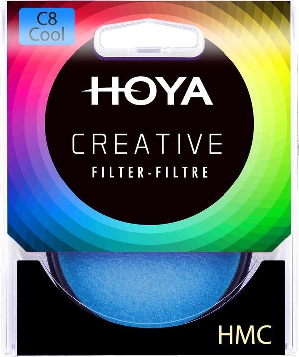 Actual product image Hoya 55.0mm C8 Blue Cooling (HO-C8B55) (55 mm, Colour filters)