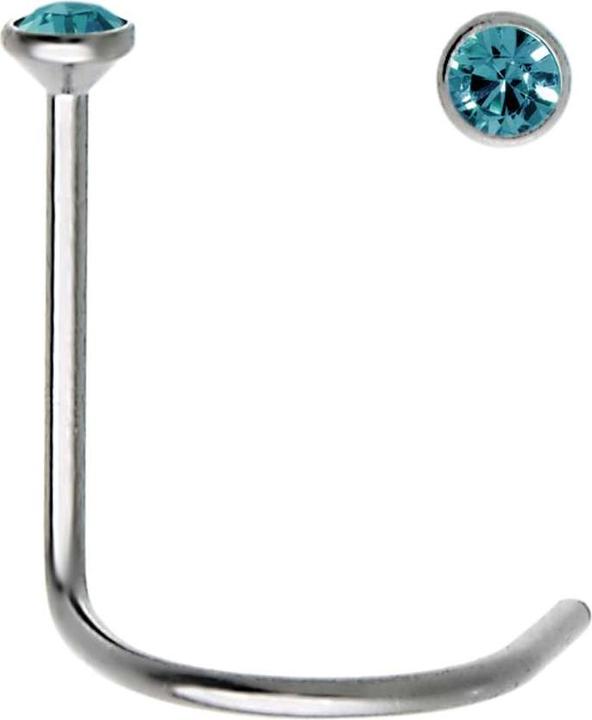 Immagine prodotto Bijouteria Piercing per naso (Acciaio inossidabile, Vetro (di orologio))