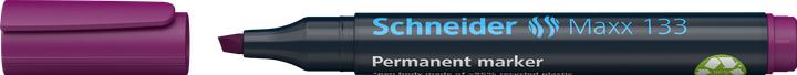 Actual product image Schneider Maxx 133 permanent marker, 1+4 mm, violet (Violet, 4 mm, 1 x)