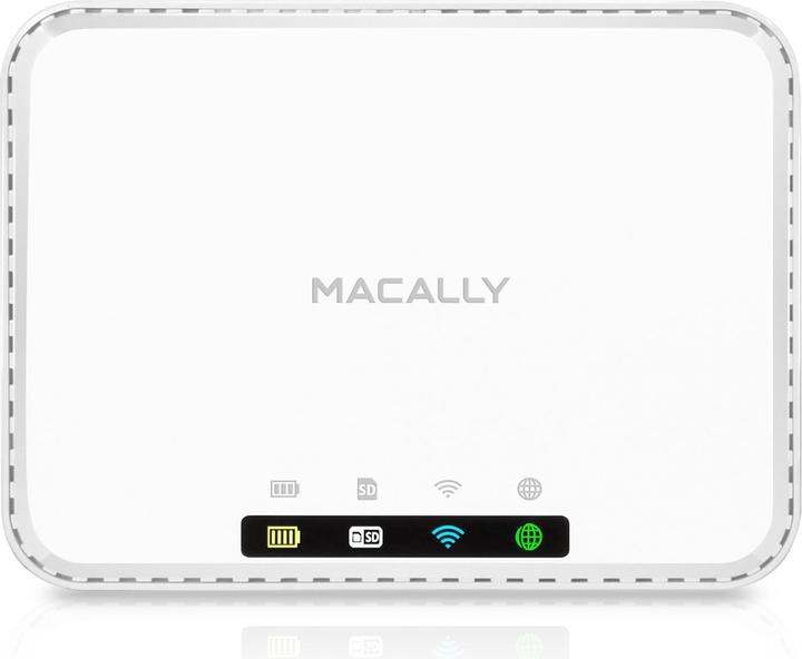 Actual product image Macally Wi-Fi SD storage media housing (USB 2.0)