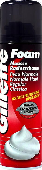 Actual product image Gillette Basic foam for normal skin (200 ml, Shaving cream)