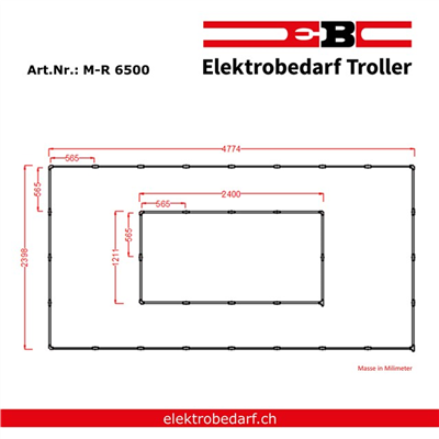 Produktbild EB Troller LED Rahmen (34560 lm)