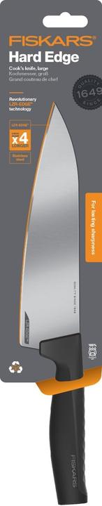 Produktbild Fiskars Hard Edge Large cook's peilis (20 cm)
