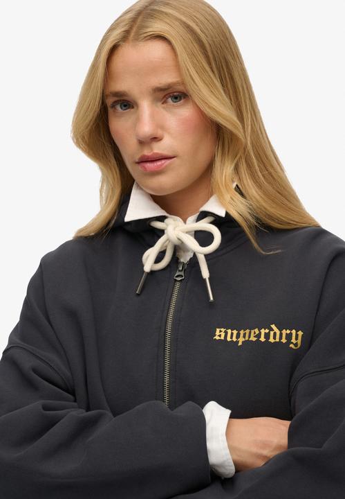 Image du produit Superdry Sweat à capuche zippé oversize Old School Tattoo (10XL)