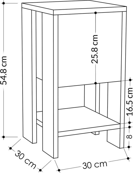 Valeurs nutritives et ingrédients Homitis Ema (30 x 30 x 55 cm)