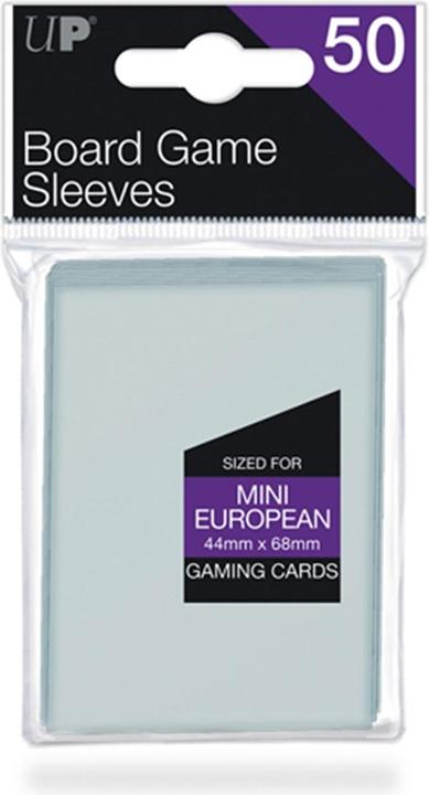 Actual product image Ultra Pro Board Game Sleeves European Mini