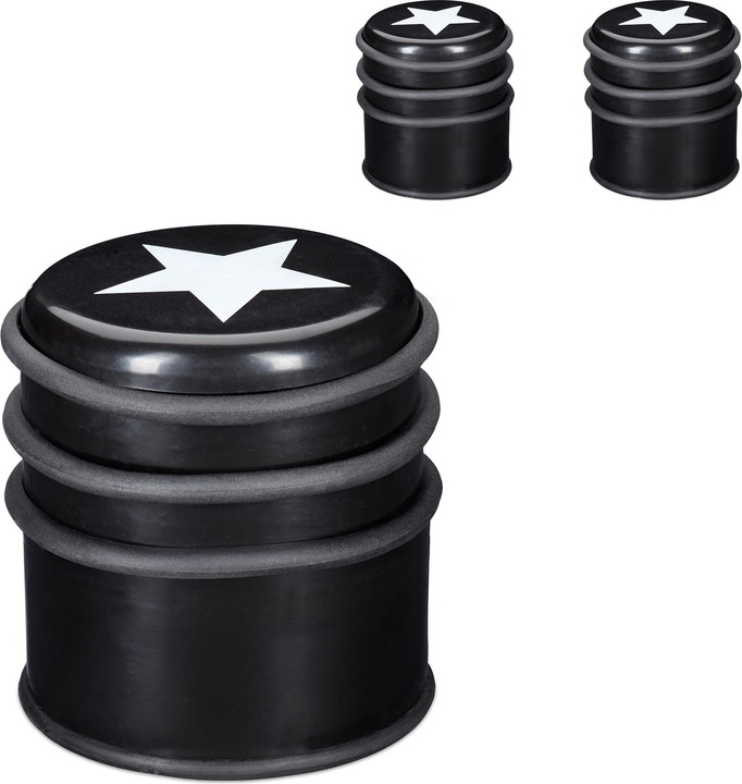 Actual product image Relaxdays 3x door stop (3 Piece, 7.5 x 7.5 x 8 cm)