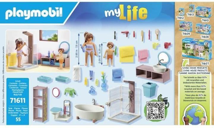 Produktbild Playmobil Badezimmer (71611, Playmobil My Life)