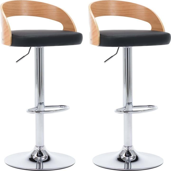 Dunkelgrau und -braun