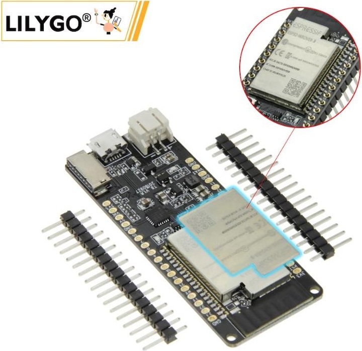 Actual product image Lilygo TTGO T8 V1.8 ESP32-Wrover Development Board