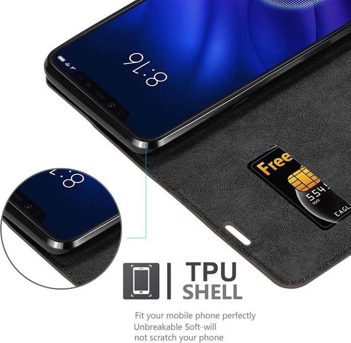 Productafbeelding Cadorabo Boek Onzichtbare Magneethoes (Xiaomi Mi 8 Pro)