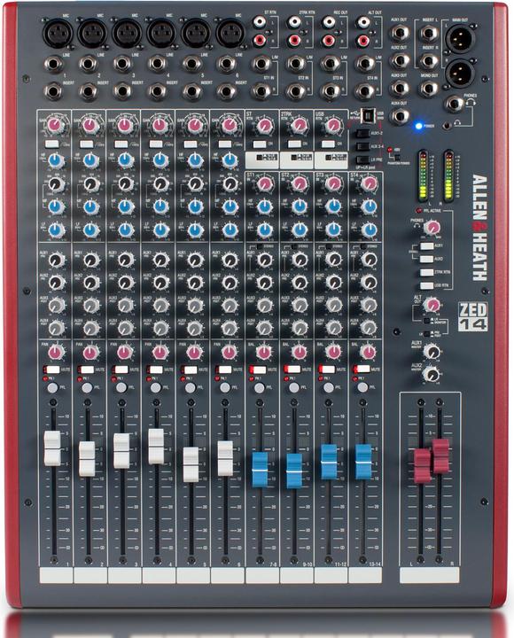 Produktbild Allen & Heath Zed-14 (Studio- und Livemixer)