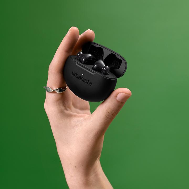 Actual product image Urbanista True Wireless In-Ear-Kopfhörer Austin 2 Schwarz (ANC, 25 h, Wireless)