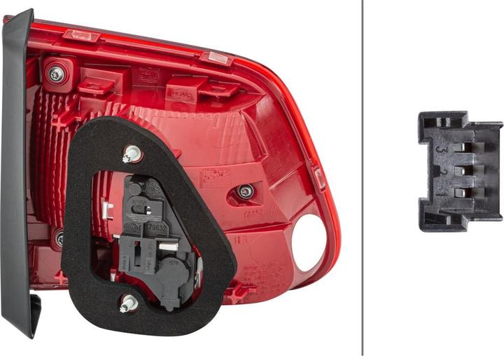 Produktbild Hella 2SA 010 739-101 Rückleuchte (W16W)