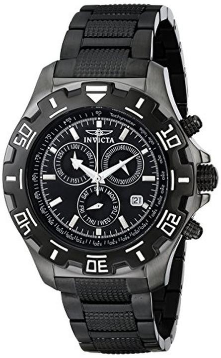 Produktbild Invicta Spezial-Edelstahl-Quarzuhr (Analoguhr, 46 mm)
