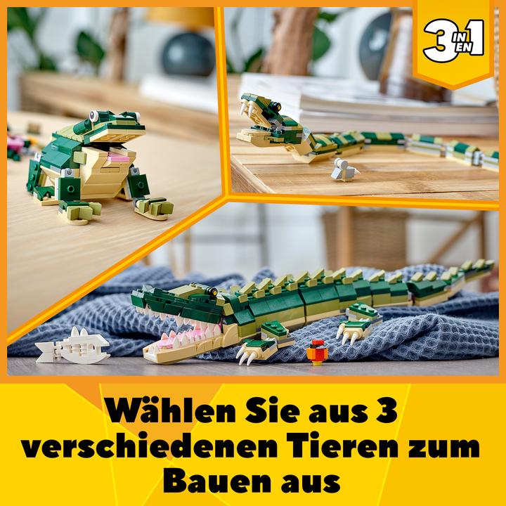 Produktbild LEGO Krokodil (31121, LEGO Creator 3-in-1)