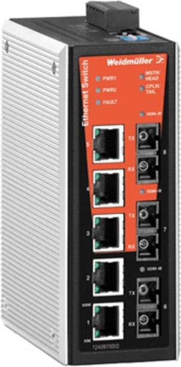 Weidmüller IE-SW-VL08MT-5TX-3SC (5 ports)