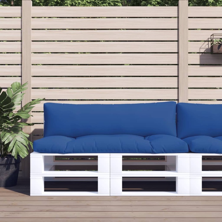 Image du produit VidaXL Ensemble salon de jardin 10 pièces avec coussins (110 x 58 x 10 cm)