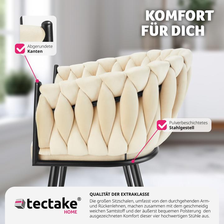 Produktbild tectake Astano Samt