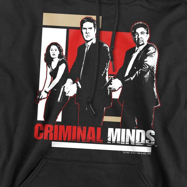 Produktbild Criminal Minds Guns Drawn Kapuzenpullover (L)