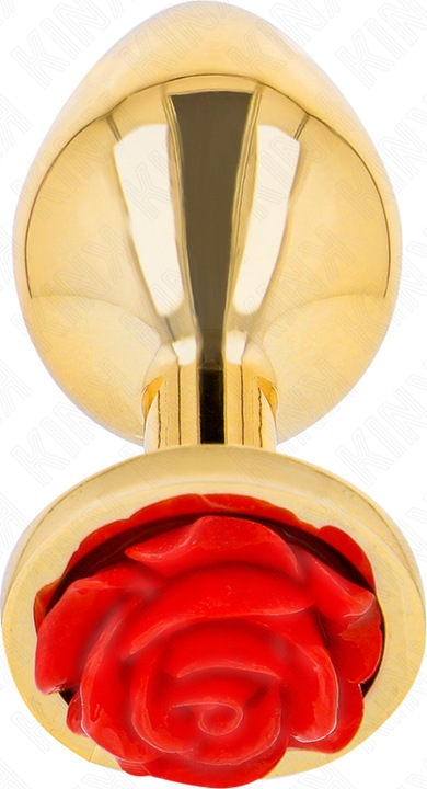 Immagine prodotto Kink - Plug Anal Gold Rose Rot Grã–Sse M