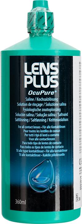 Immagine prodotto Lens Plus OcuPure (Soluzione salina Soluzione per lenti, 360 ml)