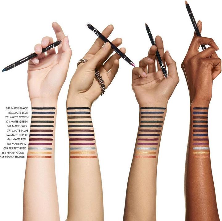Actual product image Dior Diorshow 24H Stylo Eyeliner (296 Matte Blue)
