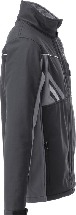 Actual product image Planam Highline softshell jacket black/slate/zinc M (M)
